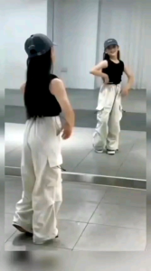 Celana cargo anak tanggung umur 7-13 thn loose panjang wanita korean style fashion anak masa kini