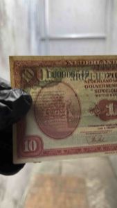 Uang Kertas 10 Rupiah 1943 Seri NICA Koleksi Kuno