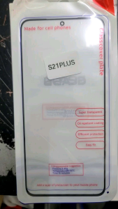 Kính ép liền keo Samsung S21plus zin new