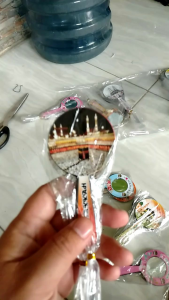 ISI 50 oleh oleh haji umroh CERMIN kabah madinah kemas plastik SOUVENIR PERNIKAHAN ULANG TAHUN KHITANAN