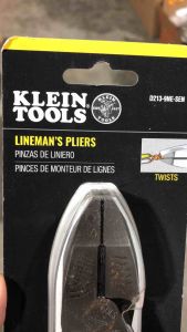 Klein 9 in. High Leverage Side Cutting Pliers