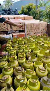 HANYA TABUNG GAS KOSONG 3KG GARANSI || TABUNG MELON HIJAU SNI ELPIJI