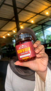 CHILI OIL - CABAI KERING MINYAK | SAMBAL CHILI OIL 200 Ml - SAVOR CHILI OIL | MAKARASA FOOD