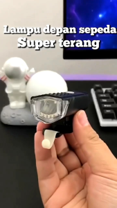 Lampu Sepeda Depan Belakang Tahan Air | Lampu Depan Rechargable Senter Olahraga  Outdoor Dapat Diisi Ulang