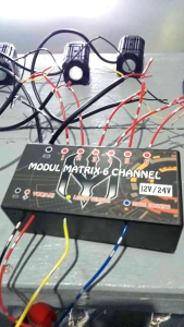 modul matrix ala ala 6 ch bisa 12 volt bisa 24 volt wat besar mobil