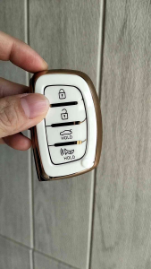 SARUNG CASING COVER KUNCI REMOTE HYUNDAI CRETA 4TOMBOL PREMIUM
