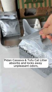 pidan - Cassava Tofu Cat Litter - [Tak Lekat Mudah Bersih] - Pasir Kucing - 木薯豆腐混合猫砂