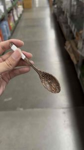 APPN(1เซ็ทได้ 2ชิ้น มีคลิปรีวิว) ช้อน ช้อนกาแฟ ช้อนโอวันติน ช้อนไมโล ช้อนไม้กาแฟ ช้อนมะพร้าว ช้อนกะลา ช้อนขนม ช้อนรักษ์โลก สีน้ำตาล 13cm น้ำหนักเบา จับถนัดมือ ตกแต่งบ้าน ร้านอาหาร คาเฟ่ ภัตตาคาร บาร์ โรงแรม สินค้าพร้อมจัดส่ง (1156131211)