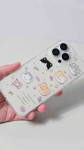 Ốp Lưng In Hình Mèo Dễ Thương Silicon Dẻo Cho Điện Thoại iPhone 11 12 13 14 15 16 17 Pro Max