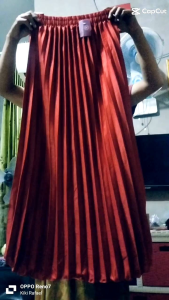 ROK WANITA PANJANG PLISKET HAYGET PREMIUM
