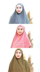 Khimar LIVIA Jersey ITY Premium By. Arafa Hijab