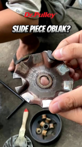 Slider Piece CVT Karet: Aksesori Racing Motor