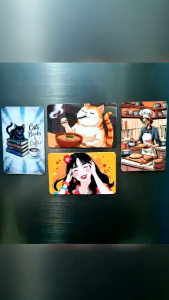 Maguike Magnetic Memories Personalized Square Refrigerator Magnet for Home Decor Souvenir Gift Giveaway 2x2 inches/5x5cm