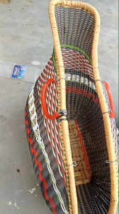 Kisa ayam fiber/rotan/bambu