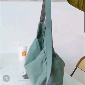 LOCAL STOCK GRAQITUDE.SG Retro Crossbody Bag Messenger Bag Multiple Pockets Large Capacity Casual Sports Nylon Shoulder Dumpling Bag