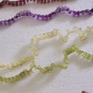 (1meter)lace renda (0.5inch)utk gubahan hantaranhiasan dulang & raga