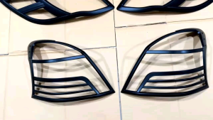 Paket Garnish Depan Belakang Yaris 2008 2009 2010 2011 2013 Hitam Chrome