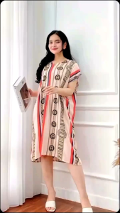 PROMO daster busui resleting bahan rayonslkymaxmarasanwos dengan gaya elegan dan kekinian