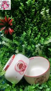 Set 2 chén gấu dâu