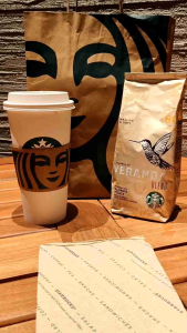 STARBUCKS COFFEE VERANDA BLEND 250G MELLOW & SOFT WHOLEBEANS