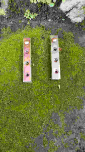 Engsel Pivot Pintu Kayu Kuningan Antik 2 Pcs