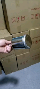 cốc chứa sơn inox 304 cao cấp có chân đứng