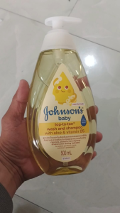 Tắm Gội Toàn Thân Johnsons Baby Top-To-Toe 500ml