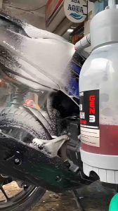 Shampoo snow washshampo cuci kendaraan aroma buble gum 1litershampo cuci motor dan mobil