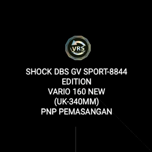 SHOCK TABUNG VARIO 160 NEW UK-340MM DBS-8844 EDITION SKOK BELAKANG SHOCKBREAKER HARGA GROSIR TERMURAH