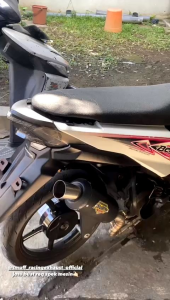 Knalpot samlong matic sunmori original produk PNP Nmax Aerox Vario Beat