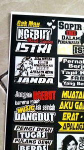 STIKER KATA KATA | STIKER KATA KATA VIRAL | STIKER PACK | STIKER 1 LEMBAR | STIKER CROMO