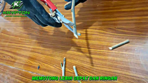 KRYPTON Gunting Dahan handle besi  8" Japan quality