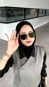 Stelan Vest Rok Naomi Vest Set Blazer Wanita Vest Outer Set Setelan Rok Wanita Vest Wanita One Set Skirt Maxi Skirt Set Setelan Rok Kekinian