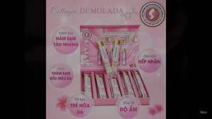 Demolada Collagen Dạng Gói 14 Gói 25ml - Bổ Sung Collagen Peptide 5000mg & Chất Chống Oxy Hóa HT Bảo Vệ Da Đàn Hồi Ngăn Nám Nếp Nhăn Sạm Da Làm Sáng Da