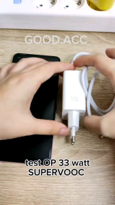 Charger 33W Oppo For A77S A96 A38 A58 Reno 7Z 5G Support Super Vooc Charging