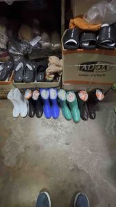 รองเท้าบูท บูทโรงงาน บูทยาง Arrow star A3000 สูง 8.5-9.5 นิ้ว บูทสีขาว ดำ น้ำตาล น้ำเงิน เขียว