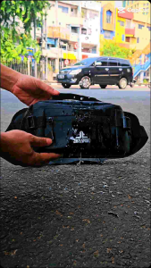 Tas Pinggang Pria Waterproof Selempang Cowokbahan bimo balon waterproof