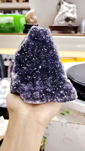 Natural Uruguay High Gred Amethyst Druse Ornament A33