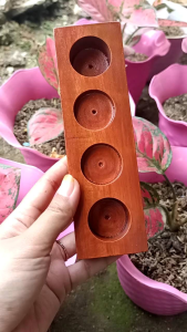 wadah coin tissue kayu