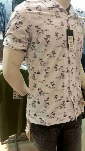 WATCHOUT JEANS KEMEJA PRIA LENGAN PENDEK SLIMFIT 0R191NALS