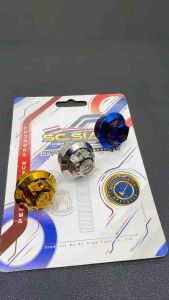 SC SIAM OIL BOLT FOR YAMAHA / HONDA / RAIDER / XMAX / SKYDRIVE CNC TITANIUM