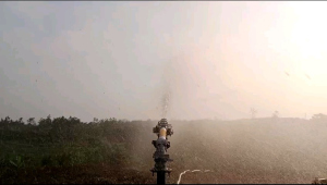 PAKET SPRINKLER BIG GUN CRONUS KOMPLIT ALKON 25HP SIAP PAKAI