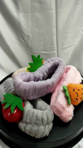 Bando Bandana Bulu Buah / Bando Bulu Buah Satuan