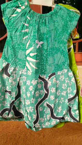 DASTER BAYI / ANAK BALITA BAHAN RAYON ADEM MOTIF BATIK