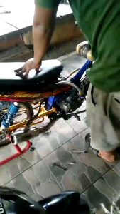 Selincer Dos Kompetisi GP1 Panjang 20cm Diameter 50mm Buat Semua Motor