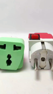 over steker arde ON/OF/over steker Dengan Switch on/of merek ERKE WARNA WARNI/Steker serbaguna on/of