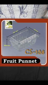 Plastic Fruit Punnet Box > Disposable Plastic Fruit Punnet Box > perfect for packaging fruit strawberries grape and plums #500 Pcs MTP-FC-108 MTP-FC-110