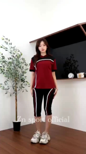 setelan senam PENDEK wanita dewasa setelan baju olahraga peremPuan BAJU OLAHRAGA PEREMPUAN