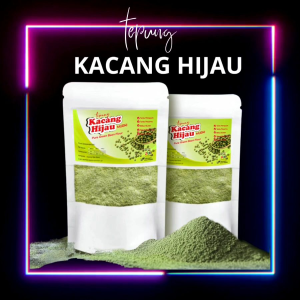 tepung kacang hijau/kacang hijau bubuk/kacang hijau serbuk/green bean flour. 1000 gr