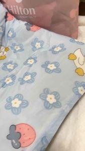 ผ้าห่มใยไหมน้ำแข็ง ❄️Tinc หรือ Hilton เย็น นุ่ม ลื่น กันไรฝุ่น ไม่ติดขนสัตว์ สินค้าของแท้ 100% มาพร้อมกระเป๋าผ้า